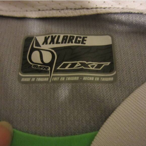 MSR Motocross Jersey Black Green White Riding Gear XXLarge - Picture 7 of 11
